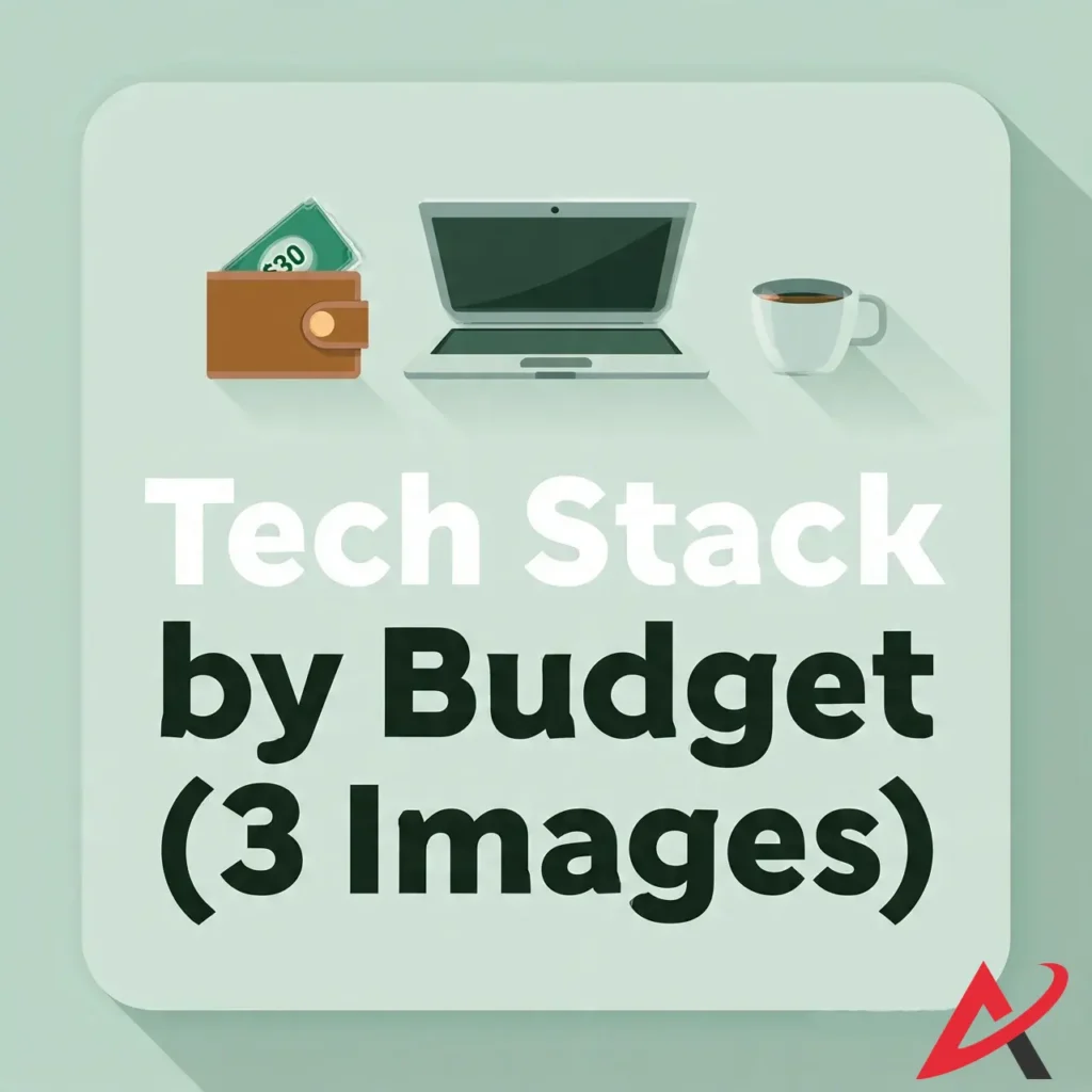 Tech stack by budget