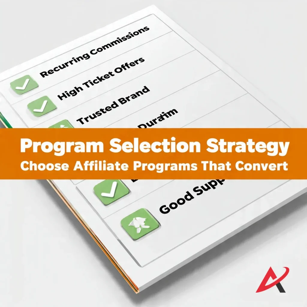 Program selection strategy