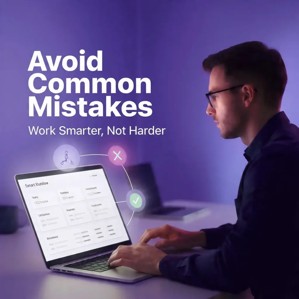 Common Mistakes to Avoid Work Smart