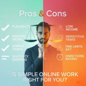 Pros and Cons of Simple Online Work
