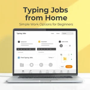 Types of Typing Jobs You Can Do From Home