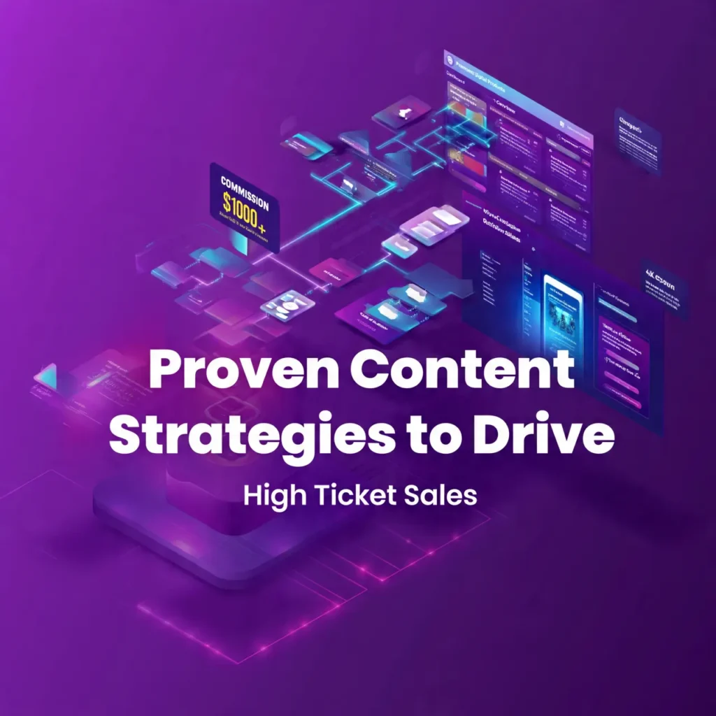Proven Content Strategies to Drive High Ticket Sales