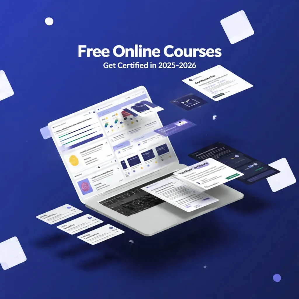 Best Free Online Courses with Certificates (2025–2026)
