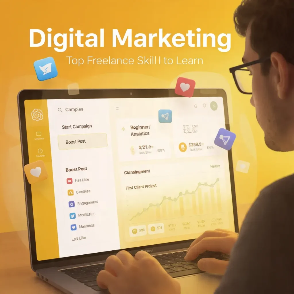 Digital Marketing as One of the Best Skills to Learn for Freelancing