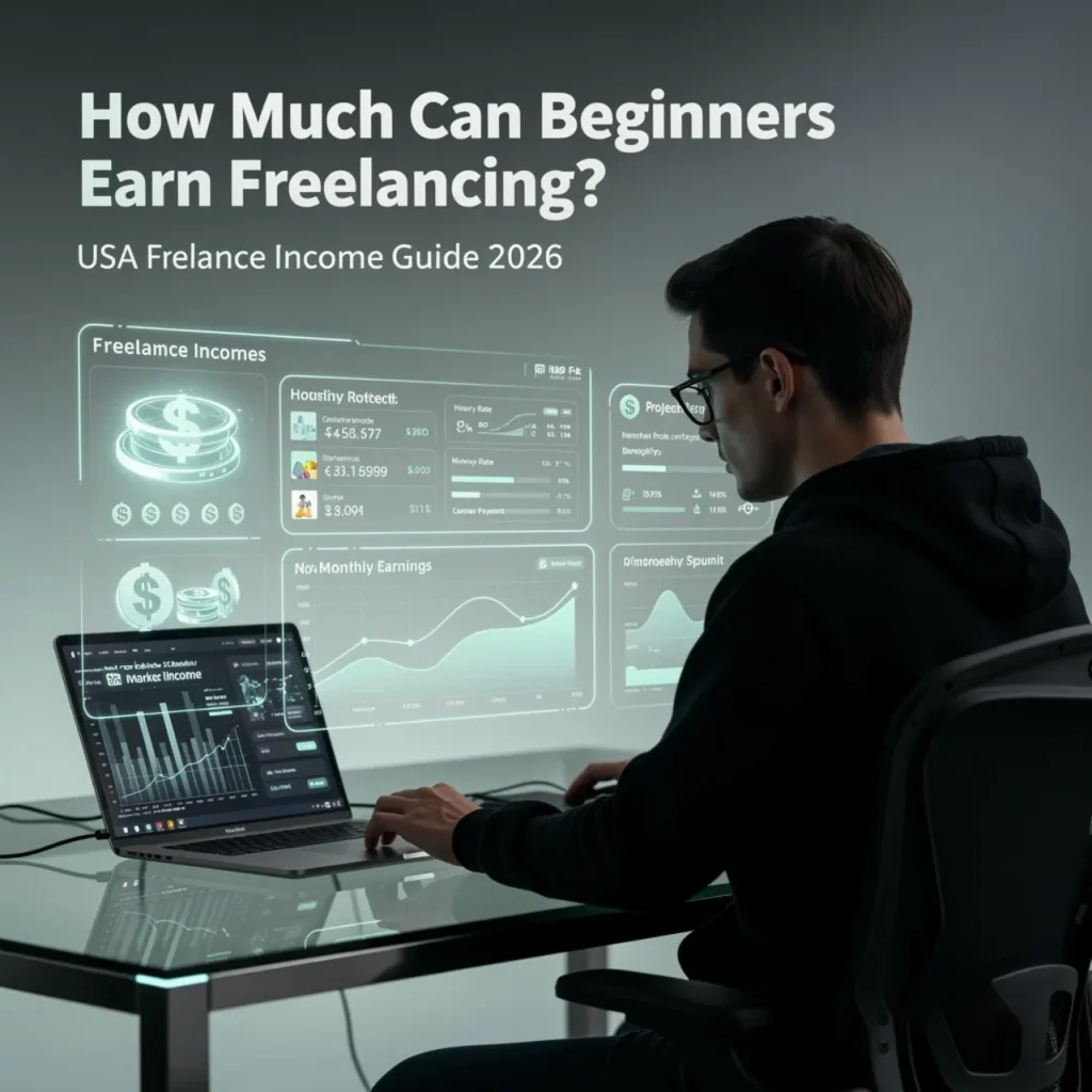 How Much Can Beginners Earn Freelancing in the USA?