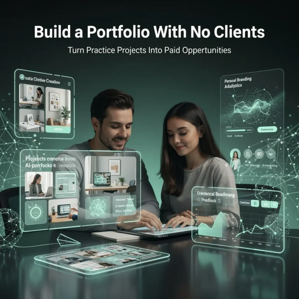 How to Build a Portfolio With No Clients