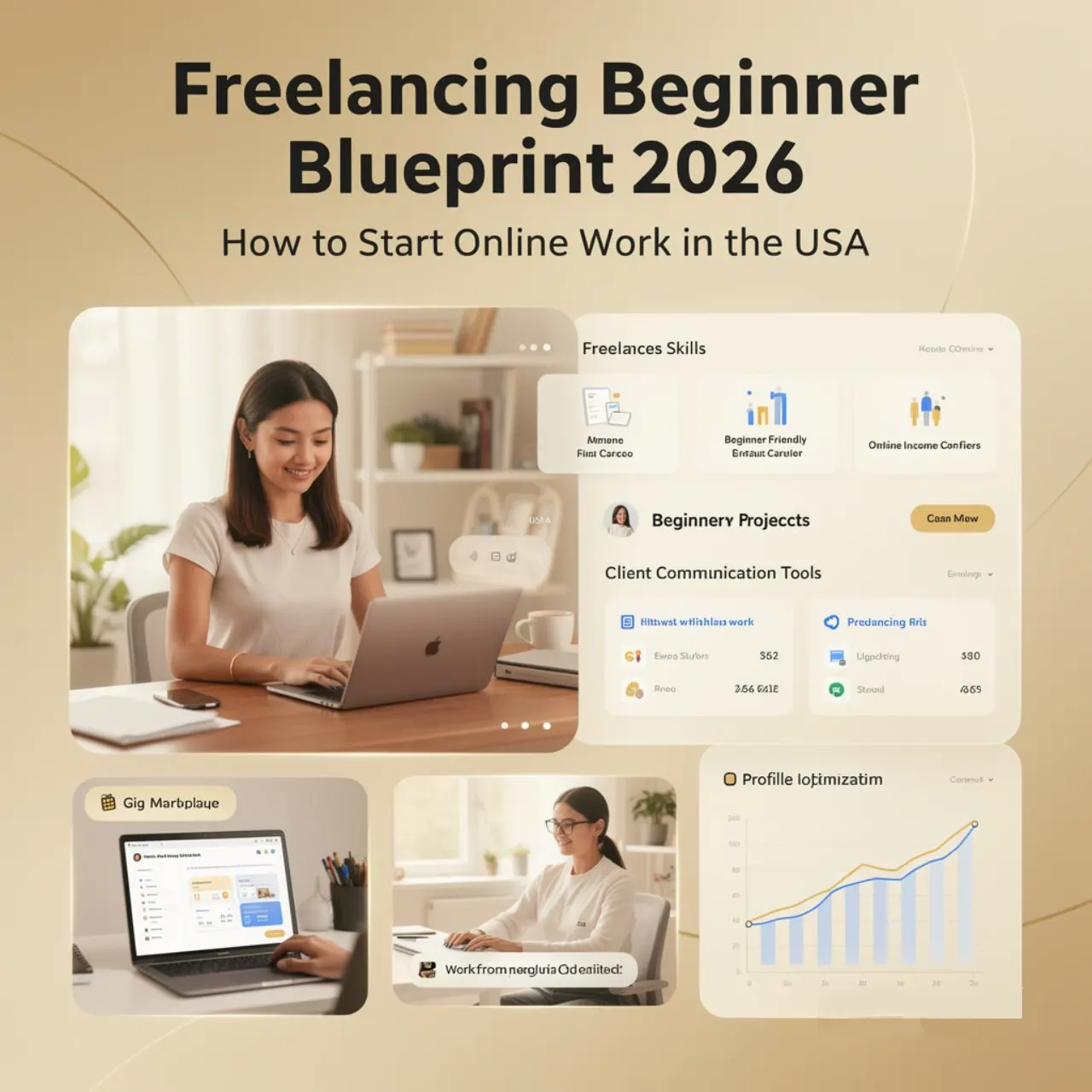 How to Start Freelancing in the USA With No Experience: The Beginner’s Blueprint for 2026
