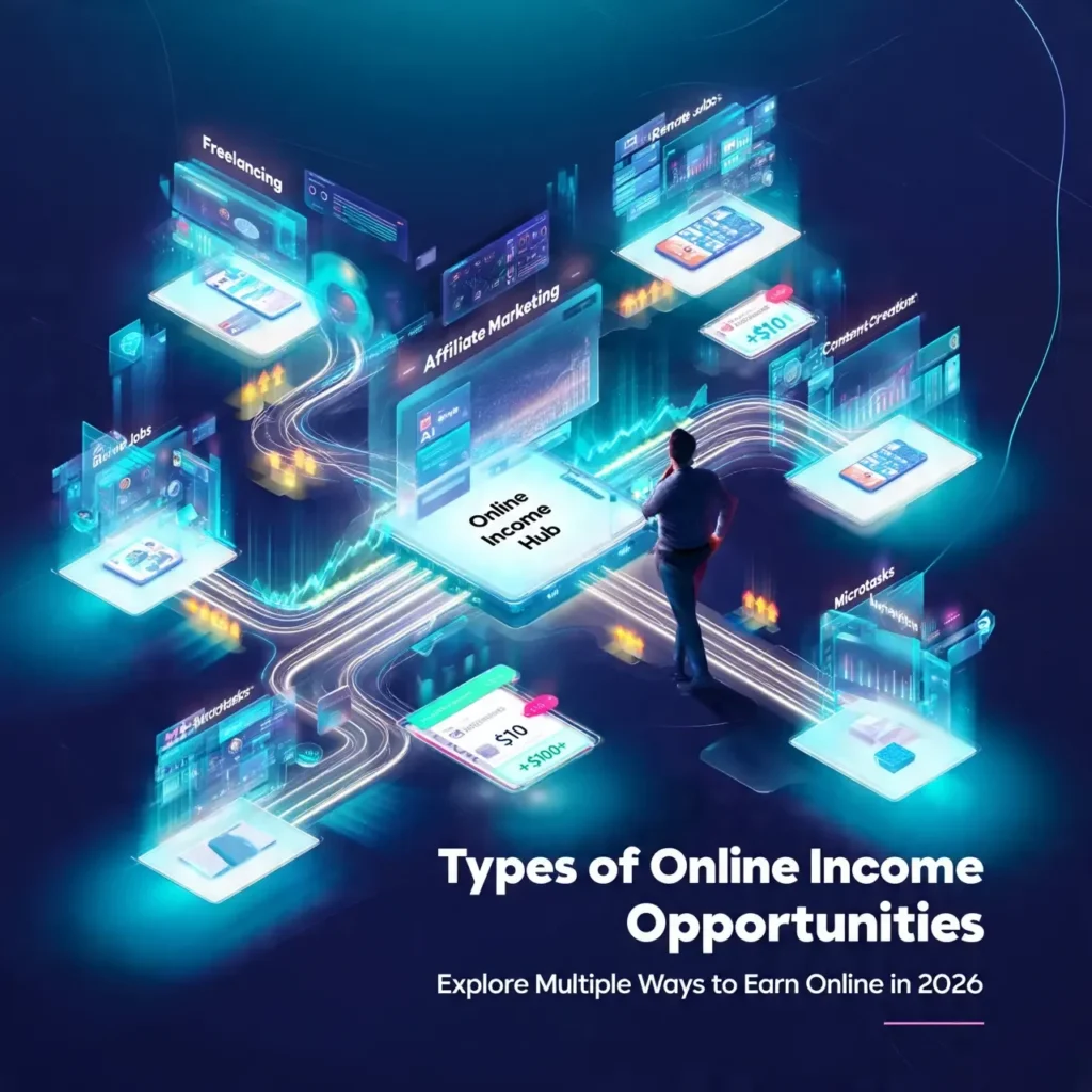 Types of Online Income Opportunities