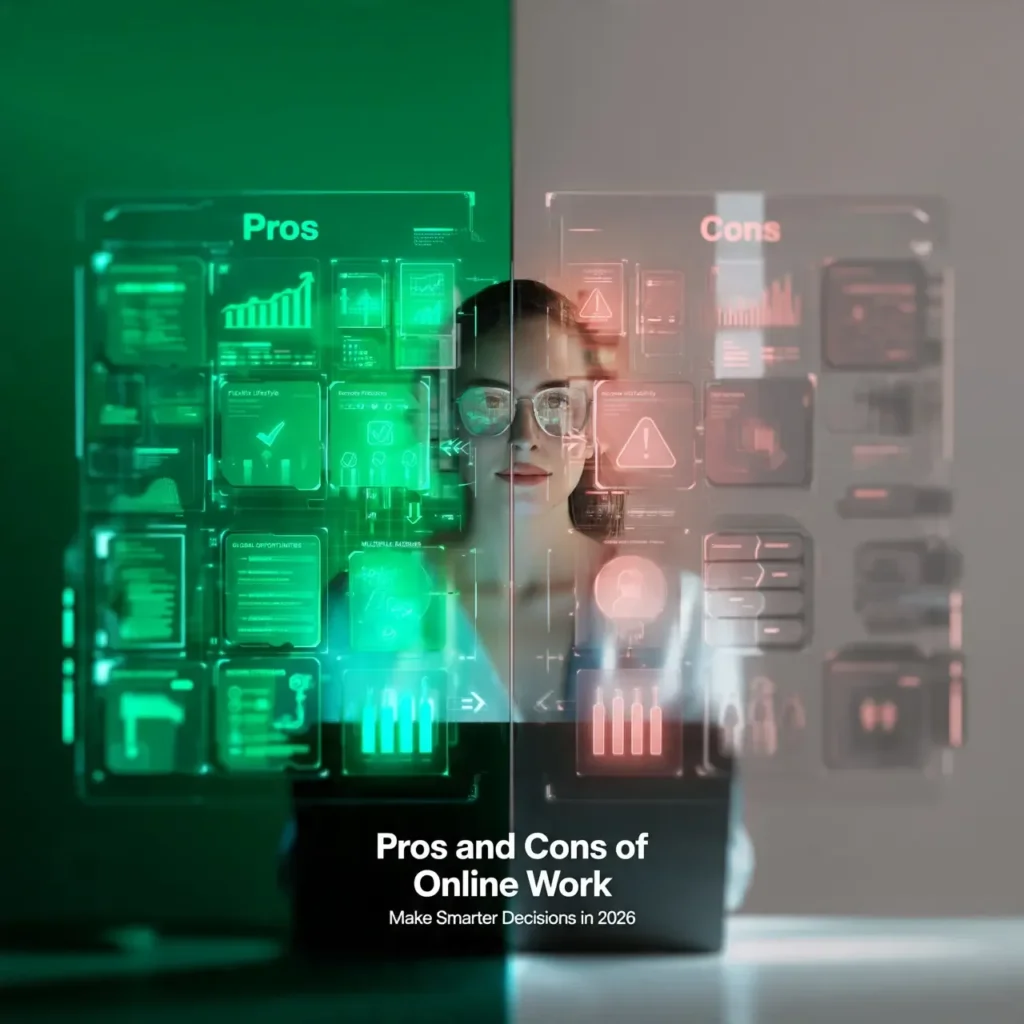 Pros and Cons of Online Work