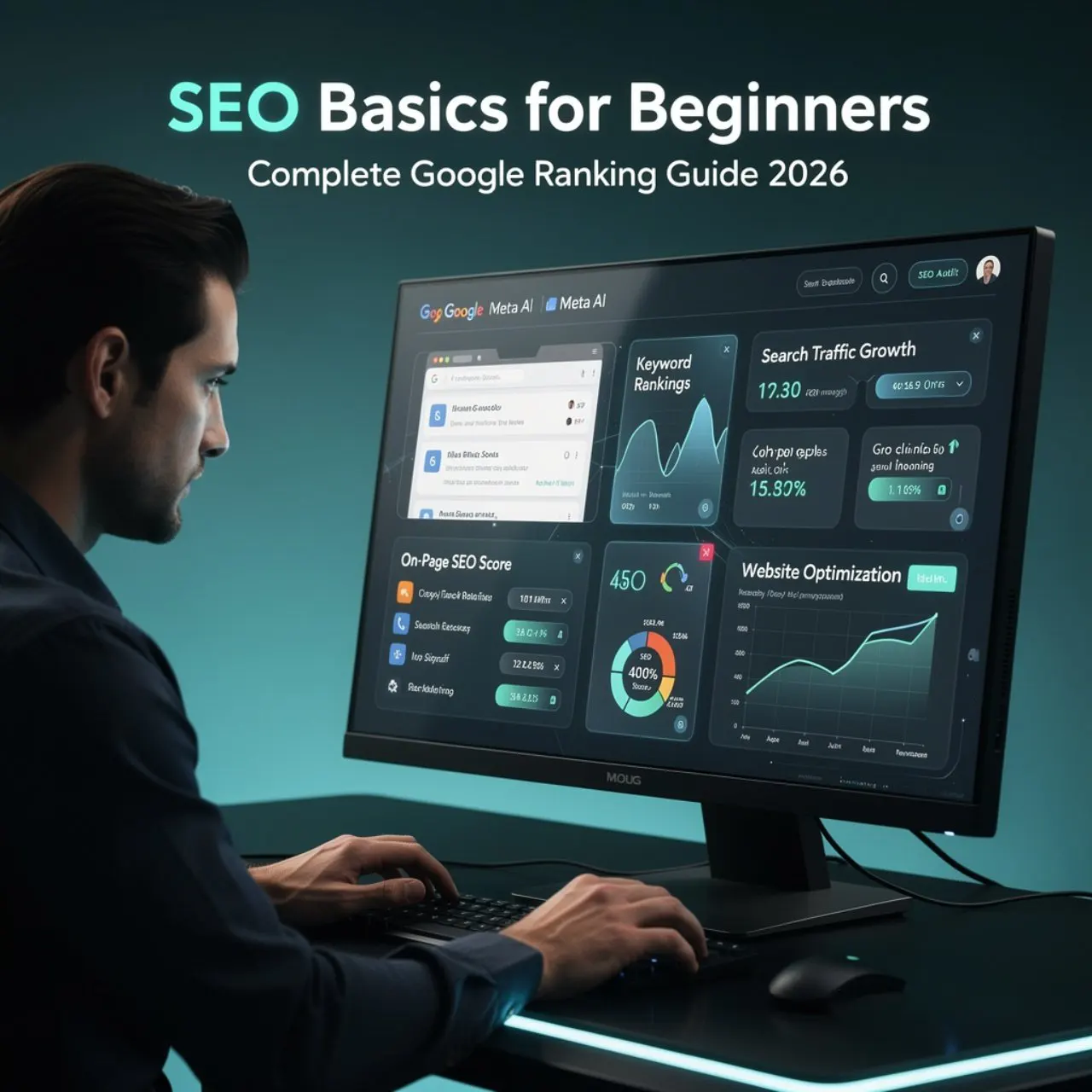 SEO Basics for Beginners: The Complete Step-by-Step Guide to Ranking on Google