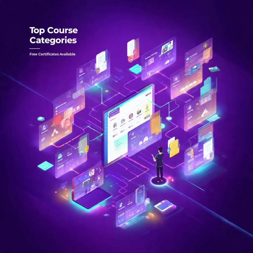 Top Categories of Online Courses with Free Certificates