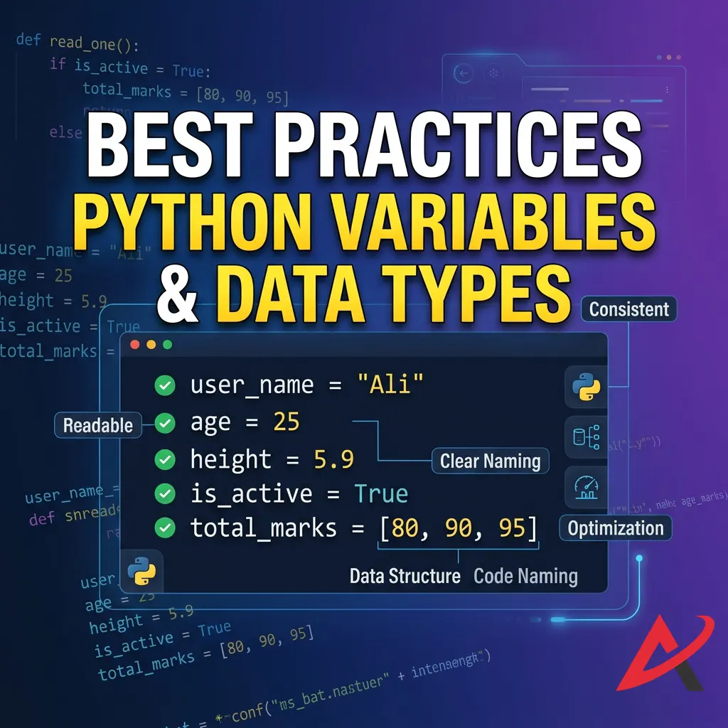 Best Practices for Using Python Variables and Data Types