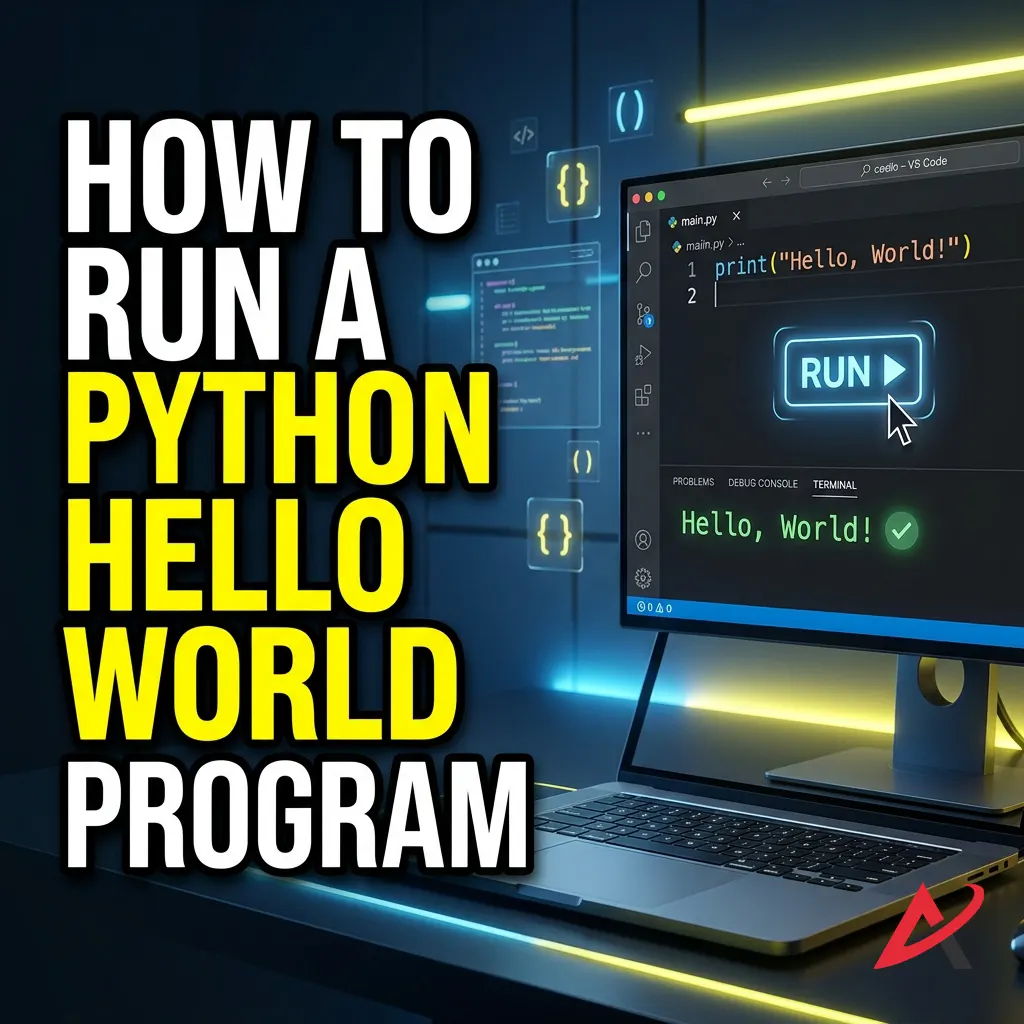 How to Run a Python Hello World Program