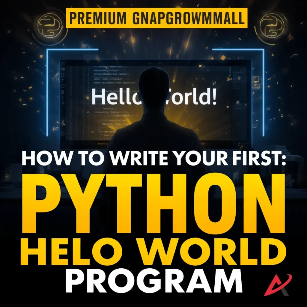 How to Write Your First Python Hello World Program