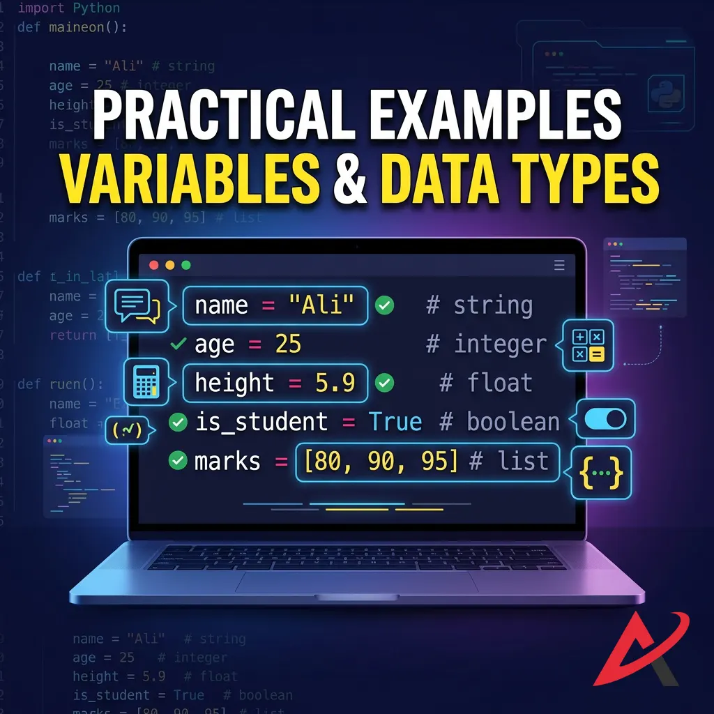 Practical Examples of Variables and Data Types