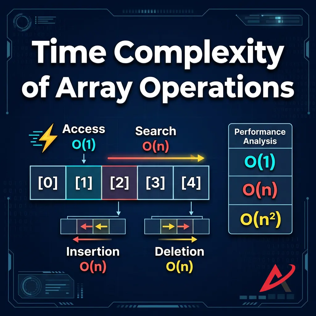 Time Complexity of Array Operations