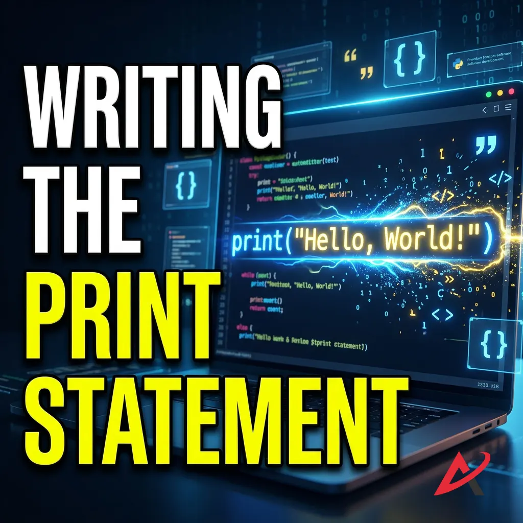Writing the Print Statement