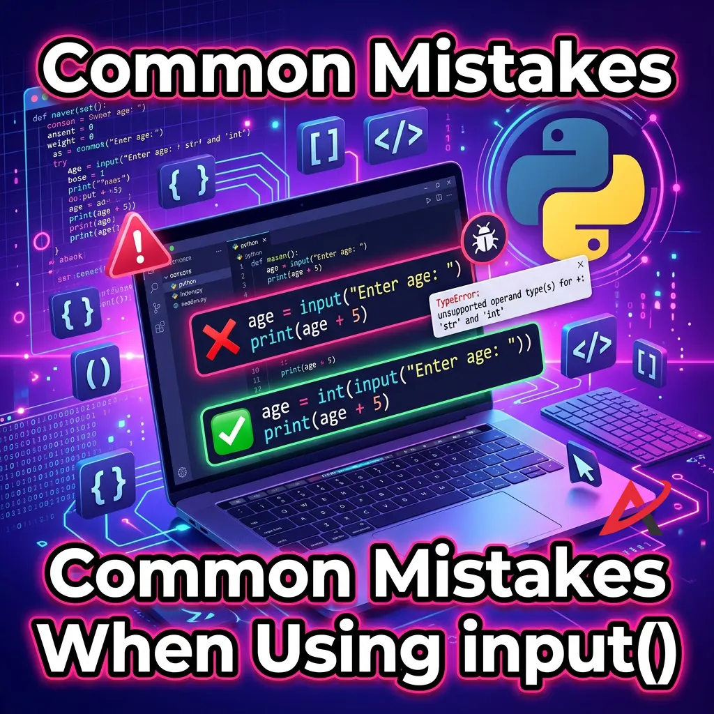 Common Mistakes When Using input()