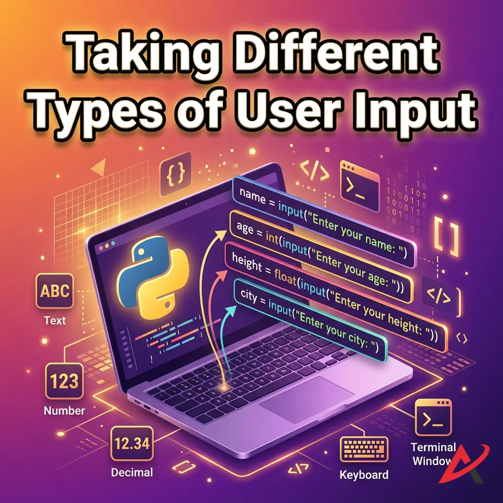 Taking Different Types of User Input