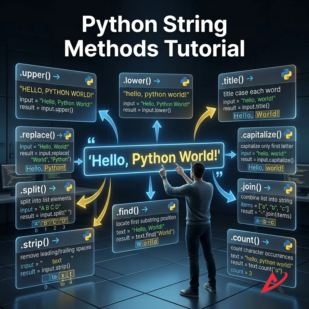 Python String Methods Tutorial