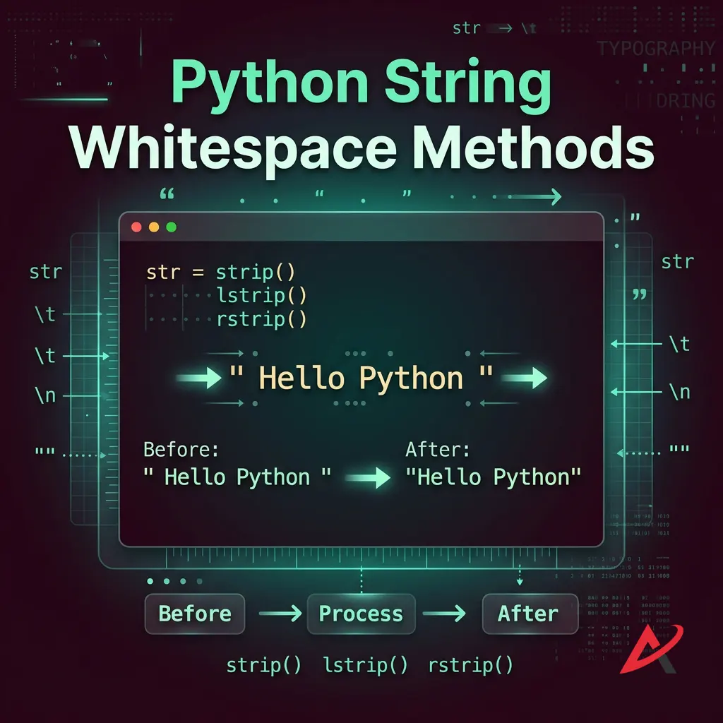 Python String Whitespace Methods